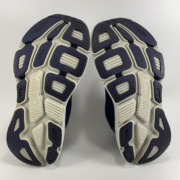 Hoka One One Bondi 6 Running Shoes Womens Size 9 Purple Athletic Sneaker - Picture 8 of 10